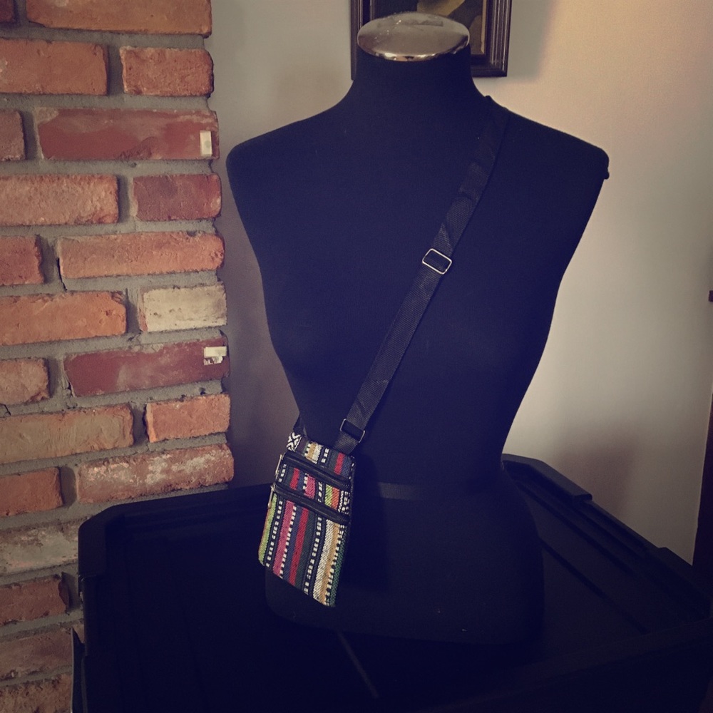 chic boho crossbody with adjustable strap